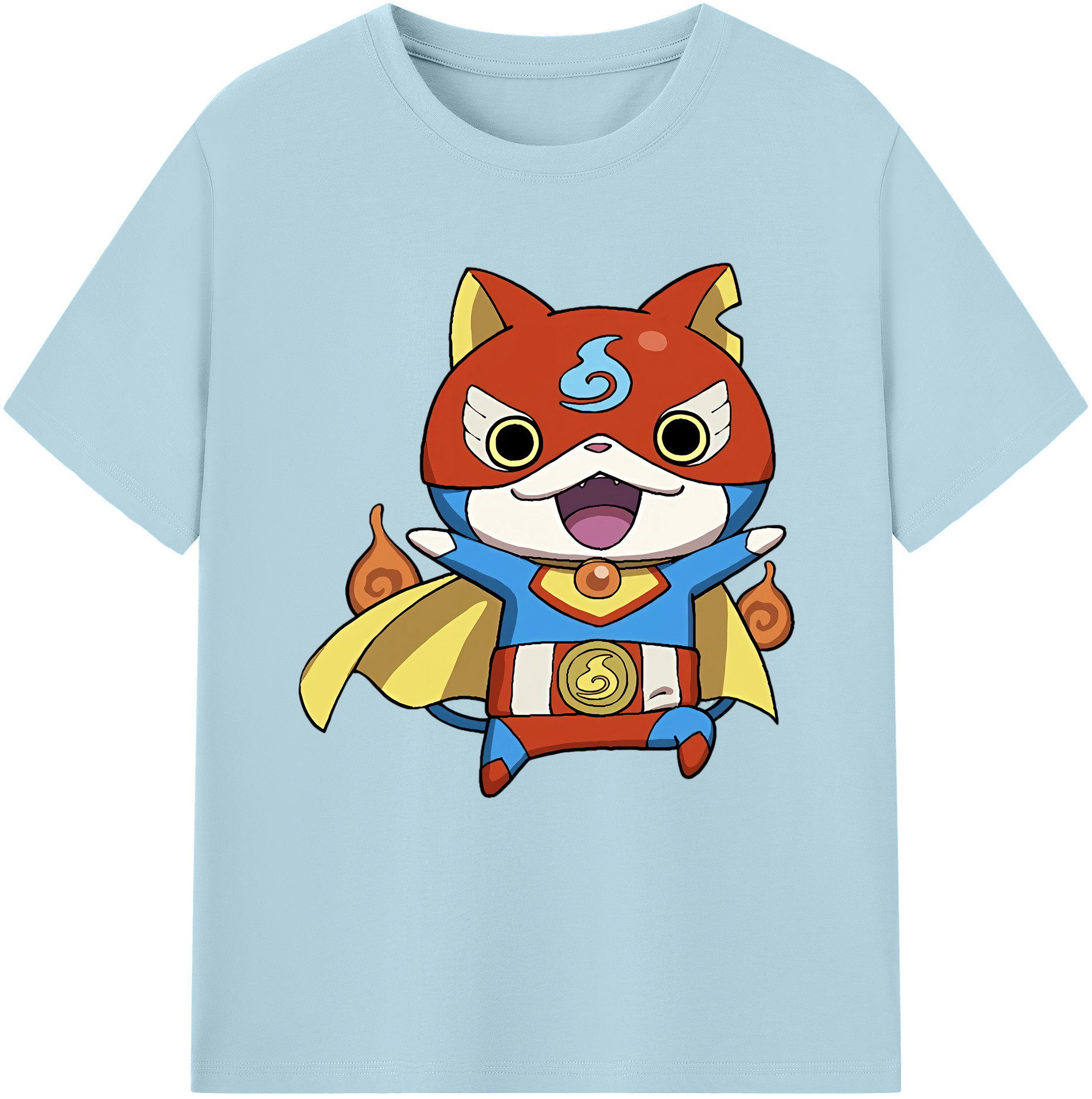 （画像用） 妖怪ウォッチ Yo-kai Watch 綿100％半袖Tシャツ（フロントプリント）
